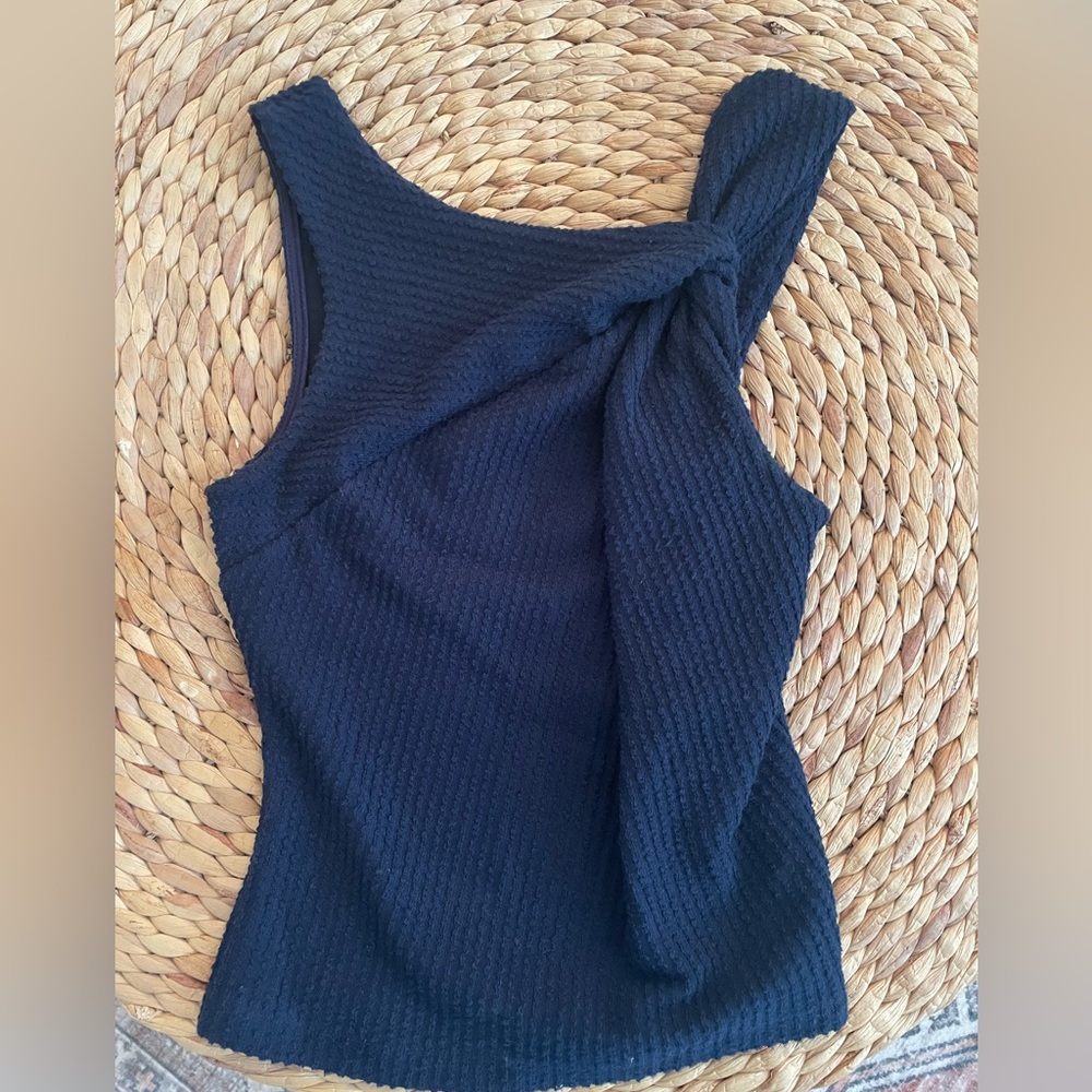 Anthropologie Navy Top